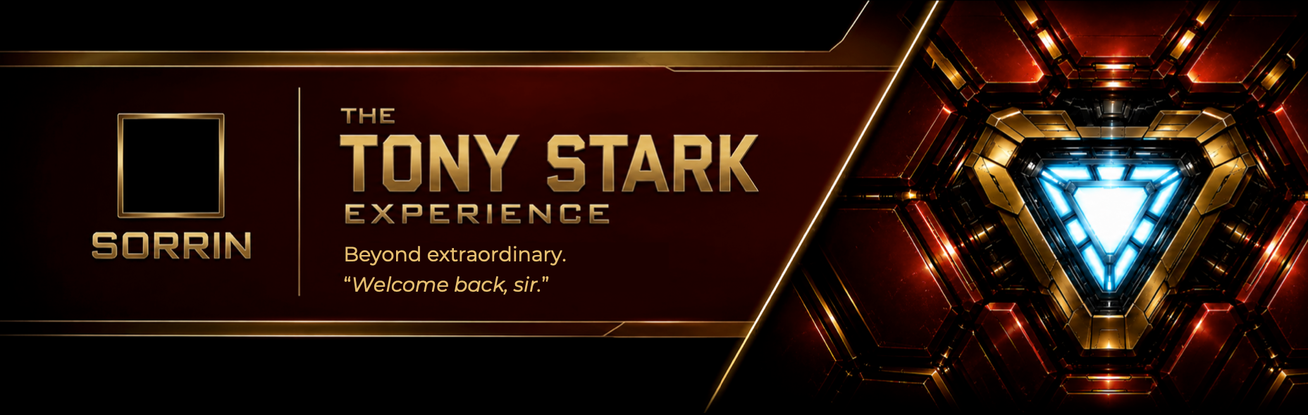 SORRIN The Tony Stark Experience membership banner